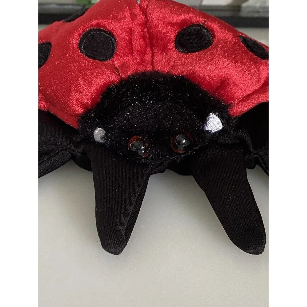 Folktails by Folkmanis Hand Puppet Lady Bug Red 5